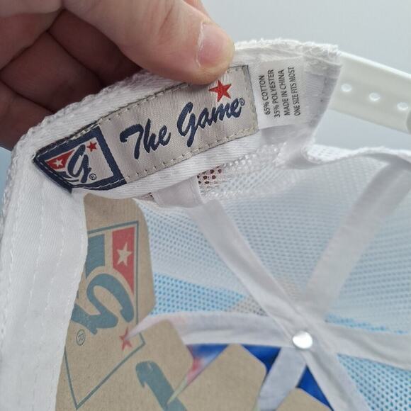 Chicago Cubs Tie Dye Trucker Snapback Patch Hat Cap MLB The Game Cotton - Picture 8 of 8